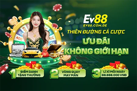 EV88 - Nhà cái cá cược uy tín | Đá gà, thể thao, casino