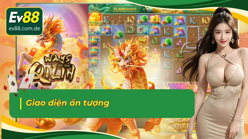 Kỳ lân mách nước có giao diện ấn tượng