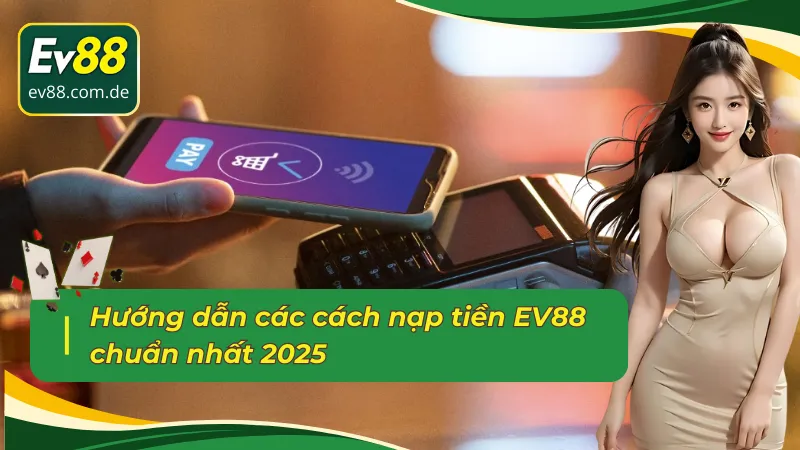 Hướng dẫn cách nạp tiền EV88 chuẩn nhất 2025