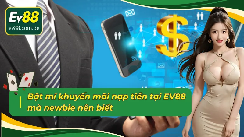 Bật mí khuyến mãi nạp tiền EV88 mà newbie nên biết