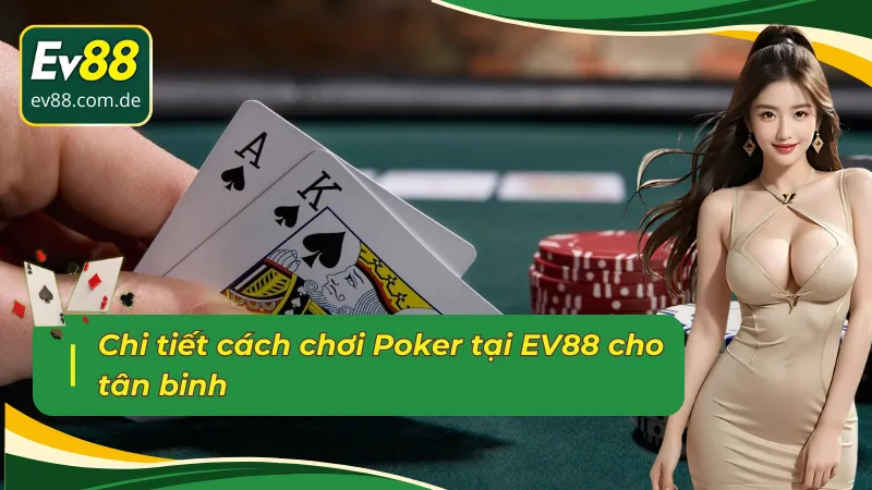 Cách chơi Poker EV88 mà cược thủ cần nắm